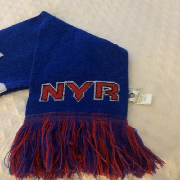 New York Rangers Knit Scarf NHL Unisex - Picture 2 of 6
